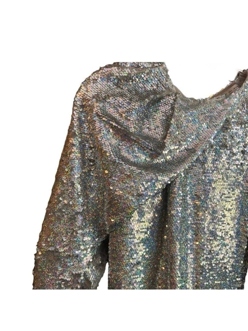 Zara Sequined Dress Large - Picture 5 of 7